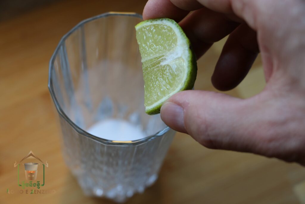 process of making Tè with line drinks